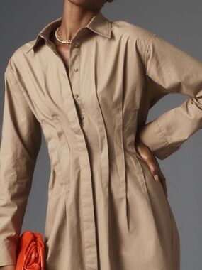 NWT Pilcro Long-Sleeve Shirt Dress